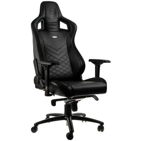noblechairs EPIC Series Faux Leather Gaming Chair - Black/Green