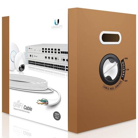 Ubiquiti Networks U-Cable-C6-CMR 304m Cat6 UniFi Indoor Ethernet Cable -