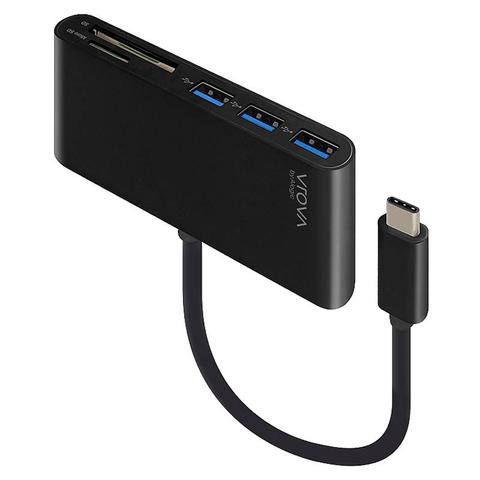 ALOGIC USB Type-C to Multi Card Reader & 3 Port USB Hub
