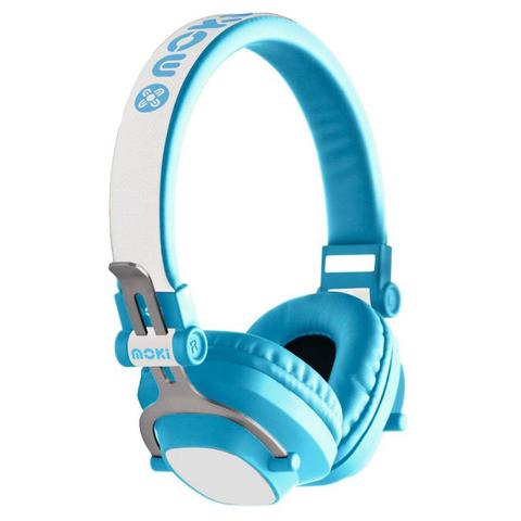 Moki EXO Kids Bluetooth Headphones - Blue