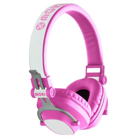 Moki EXO Kids Bluetooth Headphones - Pink