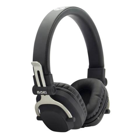 Moki EXO Double Black Bluetooth Headphones - Black