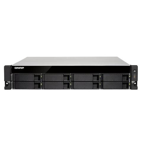 QNAP TS-853BU-RP-8G 8-Bay Diskless NAS - Intel Quad-core CPU 8GB RAM