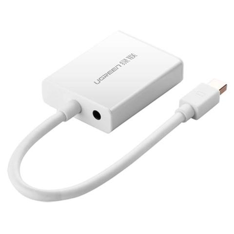 Ugreen 10437 Mini DisplayPort to VGA+Audio Converter cable - Aluminum