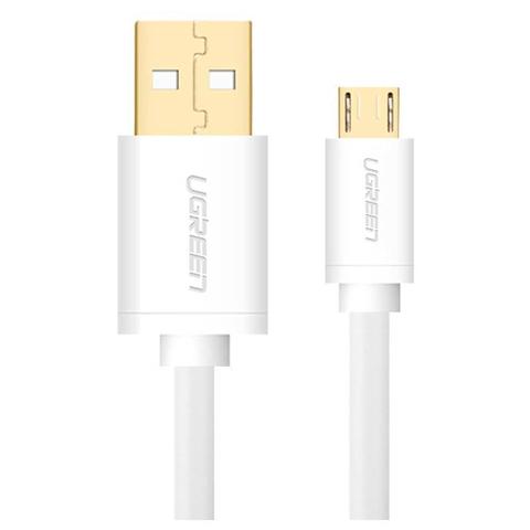 Ugreen 10850 2M Gold Plated Micro USB to USB M/M Cable - White