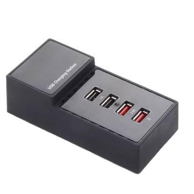 Winstars WS-UH1042P 4-Port USB AC Charge Station with Fast-Charging Port
