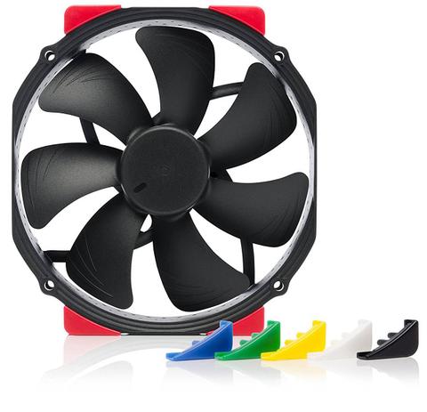 Noctua 140mm (120mm mounting) NF-A15 HS-PWM chromax.black.swap 1500RPM Fan
