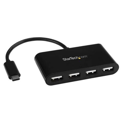 StarTech 4-Port USB-C Hub - Mini Hub - USB-C to 4x USB-A - USB 2.0