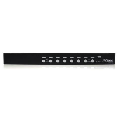 StarTech 8 Port 1U Rackmount DVI USB KVM Switch