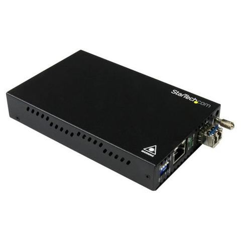 StarTech GbE Fiber Media Converter - 20km - Fiber-to-Copper - LC SM