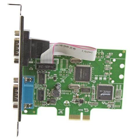 StarTech 2 Port PCI Express Serial Card w/ 16C1050 UART - RS232