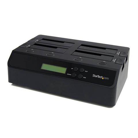 StarTech 4 Bay USB 3.0 eSATA to SATA 1:3 Hard Drive Duplicator Dock