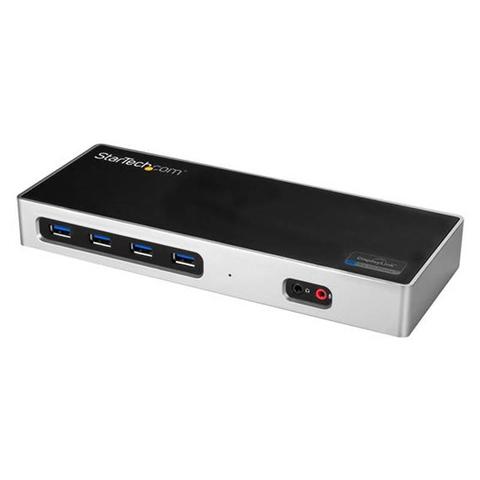 StarTech Dual 4K Dock - Mac and Windows - USB-A & USB-C - DP & HDMI