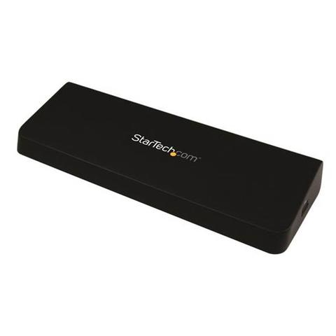 StarTech 4K Laptop Docking Station with DP & HDMI - USB 3 Laptop Dock