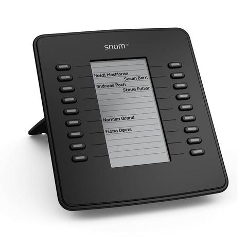 Snom D7 18 Button Black Keypad w/ USB Connection for 715/720/725/760/765 Series
