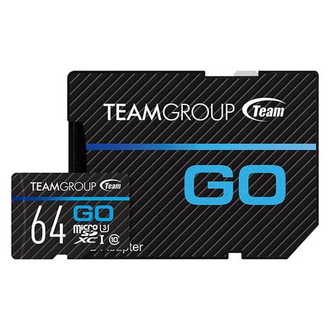 Team GO SDXC Card 64GB Micro SD Card - TGUSDX64GU303