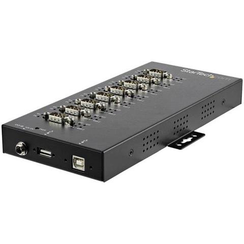 StarTech 8 Port Serial Hub Adapter USB to RS232/RS485/RS422 Converter