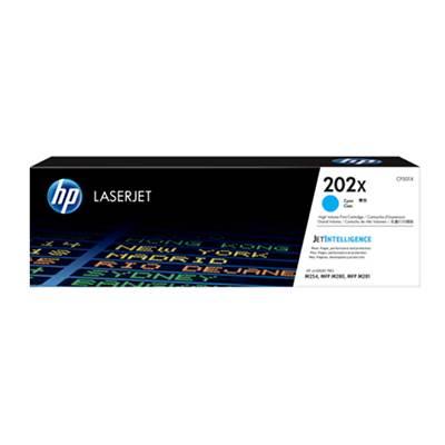 HP 202X LaserJet Toner Cartridge - Cyan (CF501X)