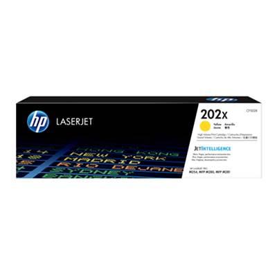 HP 202X LaserJet Toner Cartridge - Yellow (CF502X)