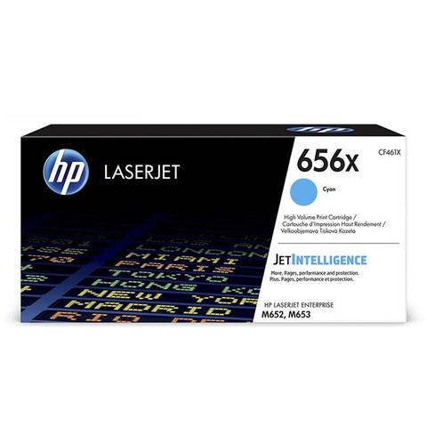 HP 656X LaserJet Toner Cartridge - Cyan (CF461X)