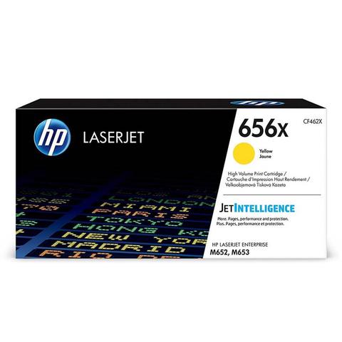 HP 656X LaserJet Toner Cartridge - Yellow (CF462X)