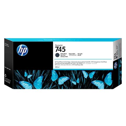 HP 745 300ML Ink Cartridge - Matte Black (F9K05A)