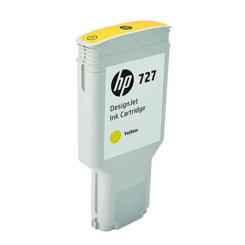 HP 727 300ML Ink Cartridge - Yellow (F9J78A)