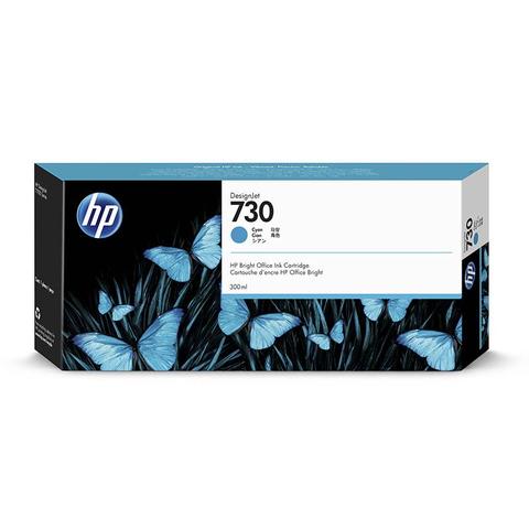 HP 730 300ML DesignJet Ink Cartridge - Cyan (P2V68A)