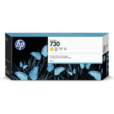 HP 730 300ML DesignJet Ink Cartridge - Yellow (P2V70A)