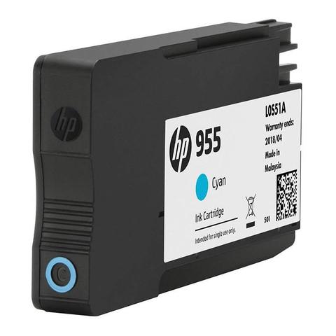 HP 955 Original Ink Cartridge - Cyan (L0S51AA)