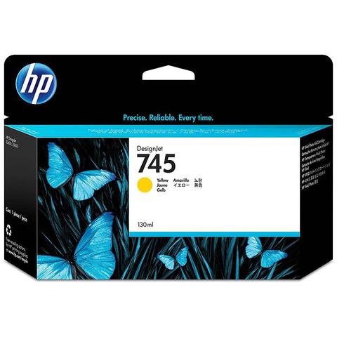 HP 745 130ML Ink Cartridge - Yellow (F9J96A)