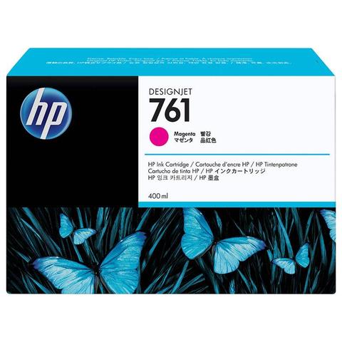 HP 761 400ML DesignJet Ink Cartridge - Magenta (CM993A)