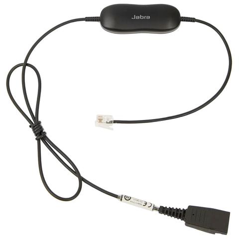 Jabra GN1216 QD to RJ9 Avaya Straight Cord