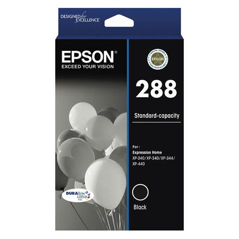 Epson 288 Standard Capacity DURABrite Ultra Black Ink Cartridge