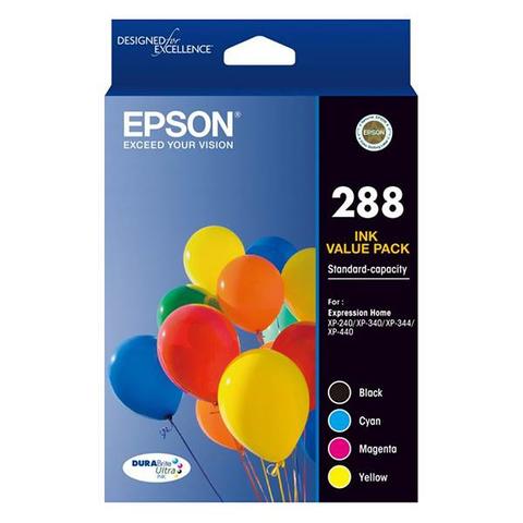 Epson 288 Standard Capacity Ink Cartridge Value Pack