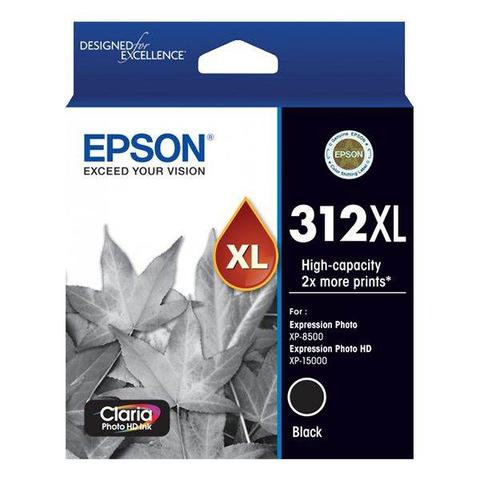 Epson 312XL High Capacity Claria Photo HD Black Ink Cartridge