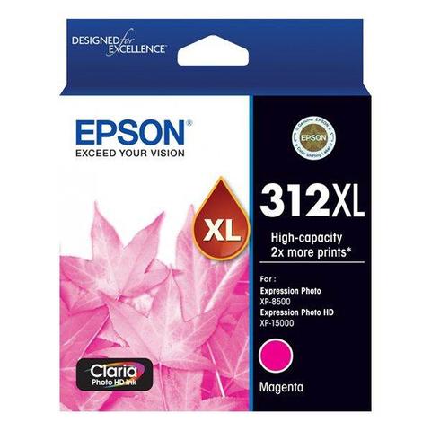 Epson 312XL High Capacity Claria Photo HD Magenta Ink Cartridge