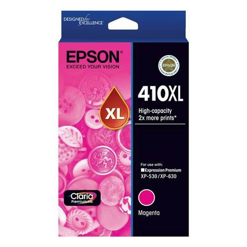 Epson 410XL High Capacity Claria Premium Magenta Ink Cartridge