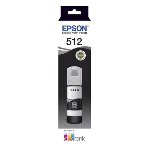 Epson T512 EcoTank Photo Black Ink Bottle