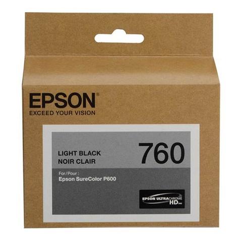 Epson 760 UltraChrome HD Light Black Ink Cartridge