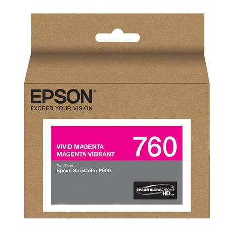 Epson 760 UltraChrome HD Vivid Magenta Ink Cartridge