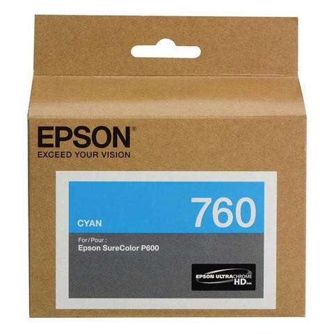 Epson 760 UltraChrome HD Cyan Ink Cartridge