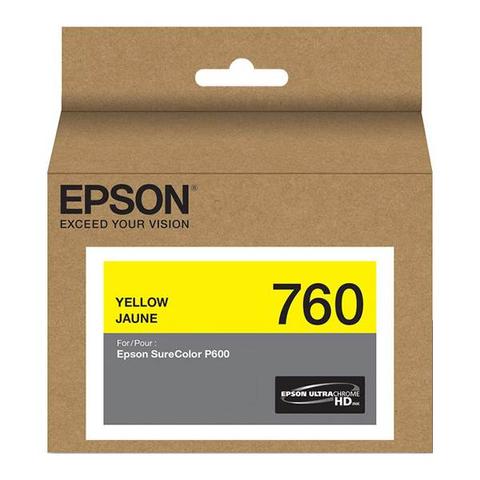 Epson 760 UltraChrome HD Yellow Ink Cartridge