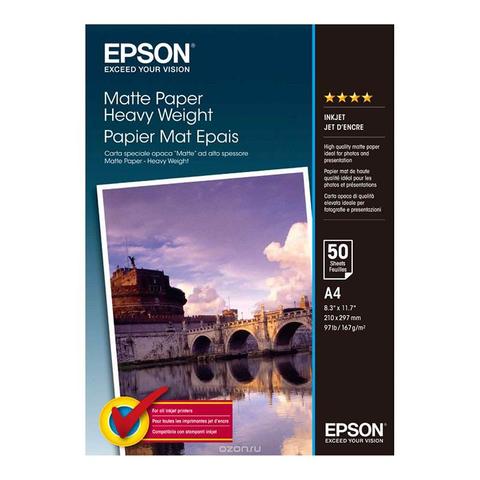 Epson A4 Matte Heavy Weight Paper 50 Sheets