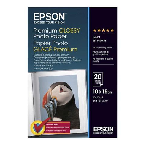 Epson A4 Premium Glossy Photo Paper 20 Sheets