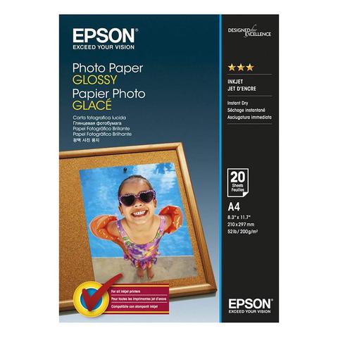 Epson A4 Glossy Photo Paper 20 sheets