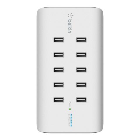 Belkin RockStar 10, Port USB Charging Station White