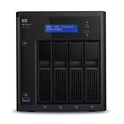 WD My Cloud PR4100 Pro Series 40TB 4-Bay NAS (WDBNFA0400KBK)