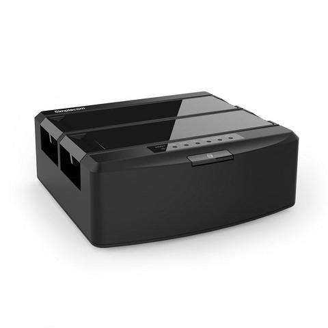 Simplecom SD312-BK Dual-Bay USB 3.0 SATA 2.5"/3.5" HDD Docking Station - Black
