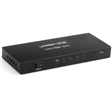 Ugreen 40202 4 Port HDMI Amplifier Splitter - Black